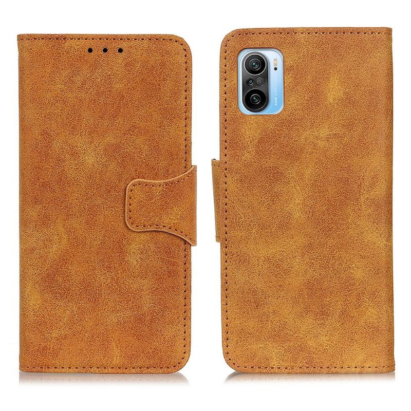 Nahkakuori Xiaomi Mi 11i / Poco F3 Edouard Faux Leather Vintage