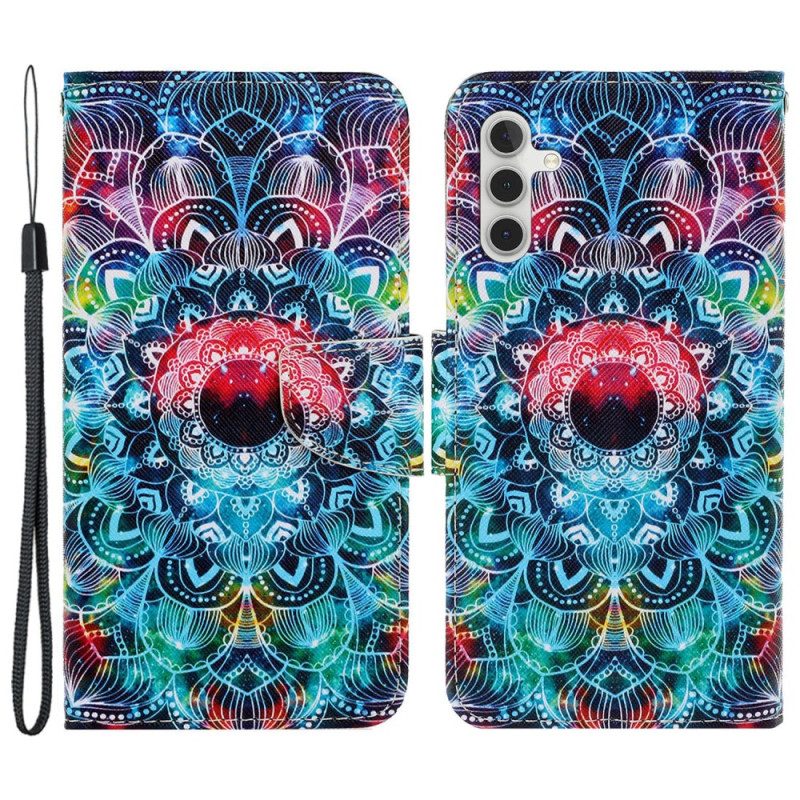 Kotelot Samsung Galaxy A15 5g Upea Mandala Hihnalla