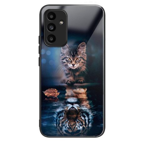 Kuori Samsung Galaxy A15 5g Cat And Tiger Tempered Glass