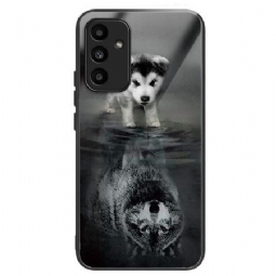 Kuori Samsung Galaxy A15 5g Puppy Dream -karkaistu Lasi