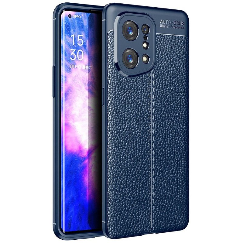 Case Oppo Find X5 Murtumaton Puhelinkuoret Joustava Rakeinen Viimeistely