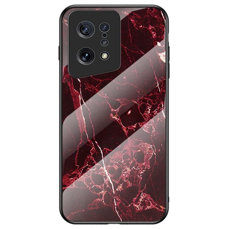 Kuori Oppo Find X5 Hemming Marble Lina Karkaistu Lasi