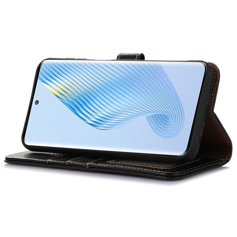 Kotelot Honor X9b / Magic 6 Lite Leather Elegance Rfid