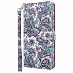 Flip Case Moto E40 / E30 / E20 Paisley