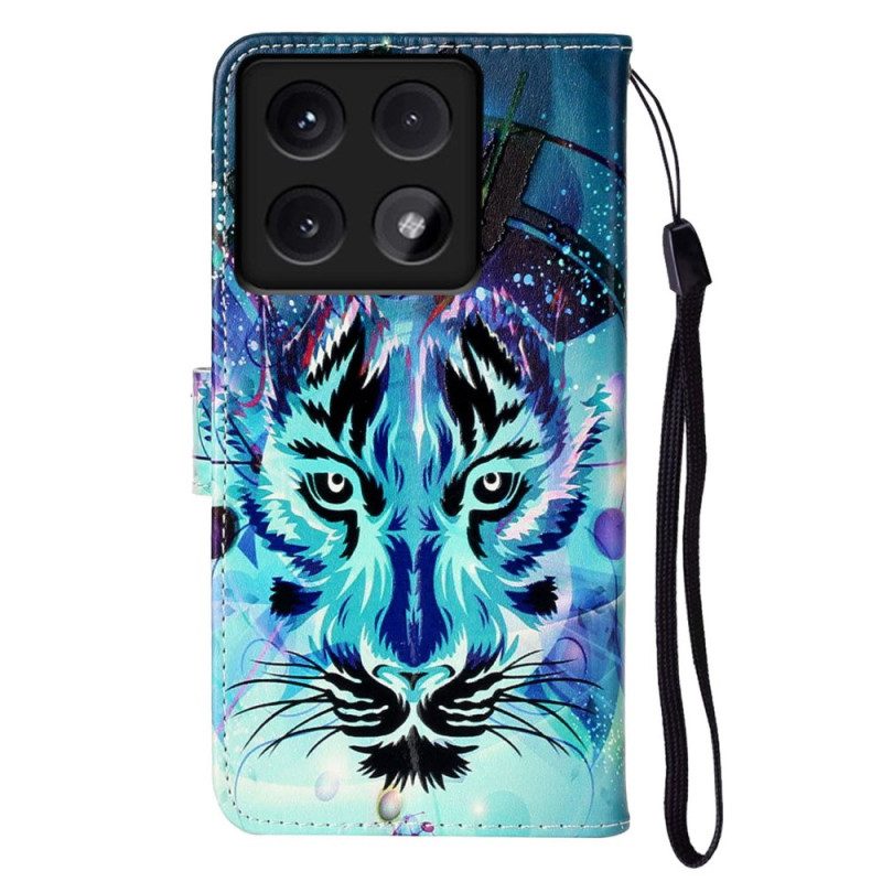 Kotelot Xiaomi 14t Premium Wolf Suojakuori