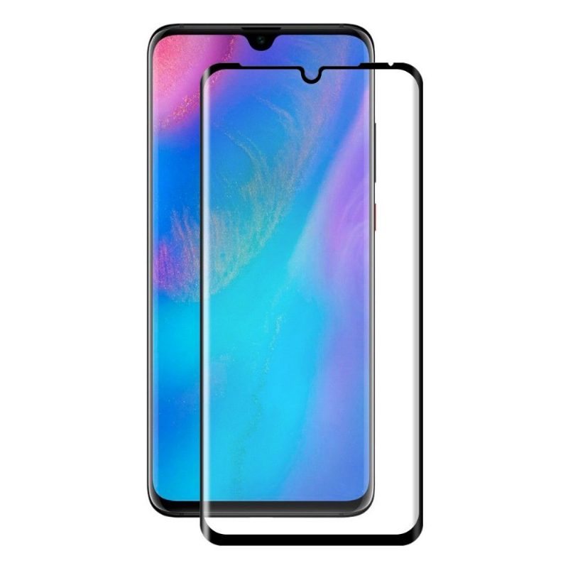 Huawei P30 Pro - Täysikokoinen Karkaistu Lasi Näytönsuoja - Musta