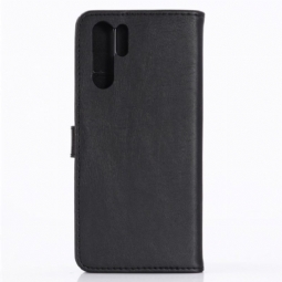 Kuoret Huawei P30 Pro Suojakuori Faux Leather Retro