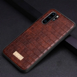 Kuori Huawei P30 Pro Hemming Sulada Croco -nahkaefekti