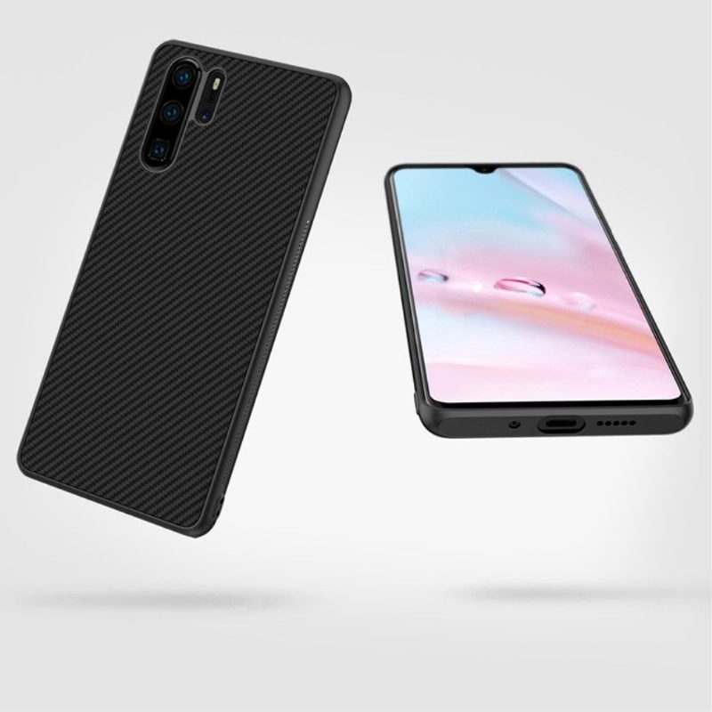 Kuori Huawei P30 Pro Hemming Synteettinen Kuitu