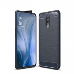 Kuori Oppo Reno Hiiliharjattu Geeli