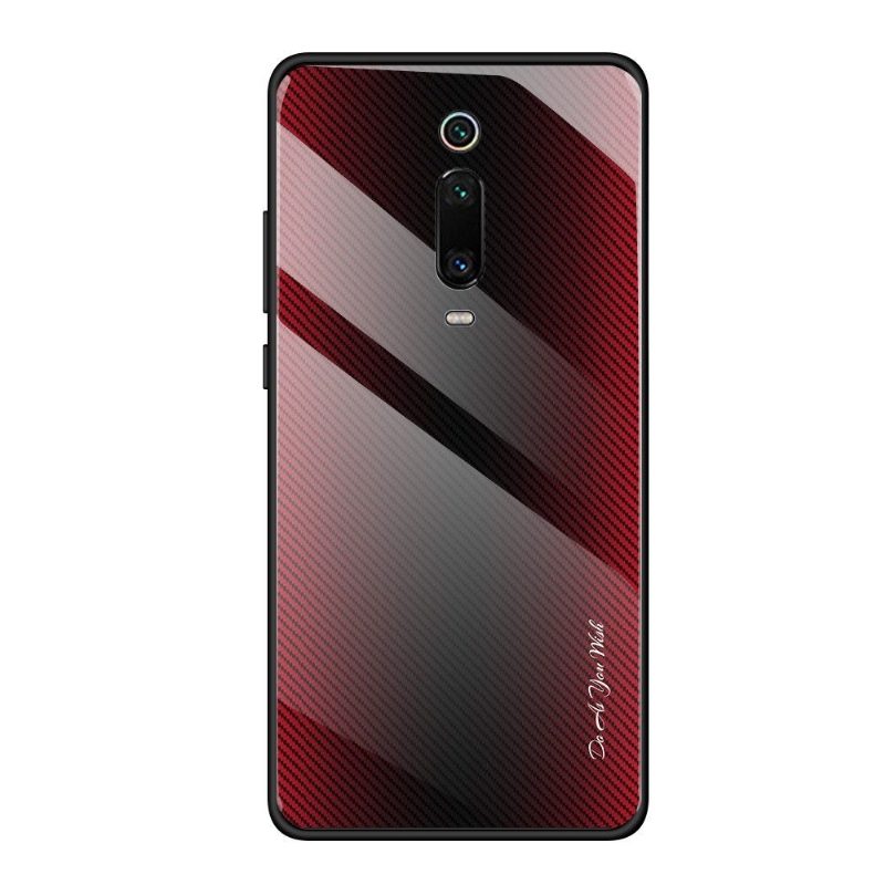 Kuori Xiaomi Mi 9T / Mi 9T Pro Carbon Glass Back