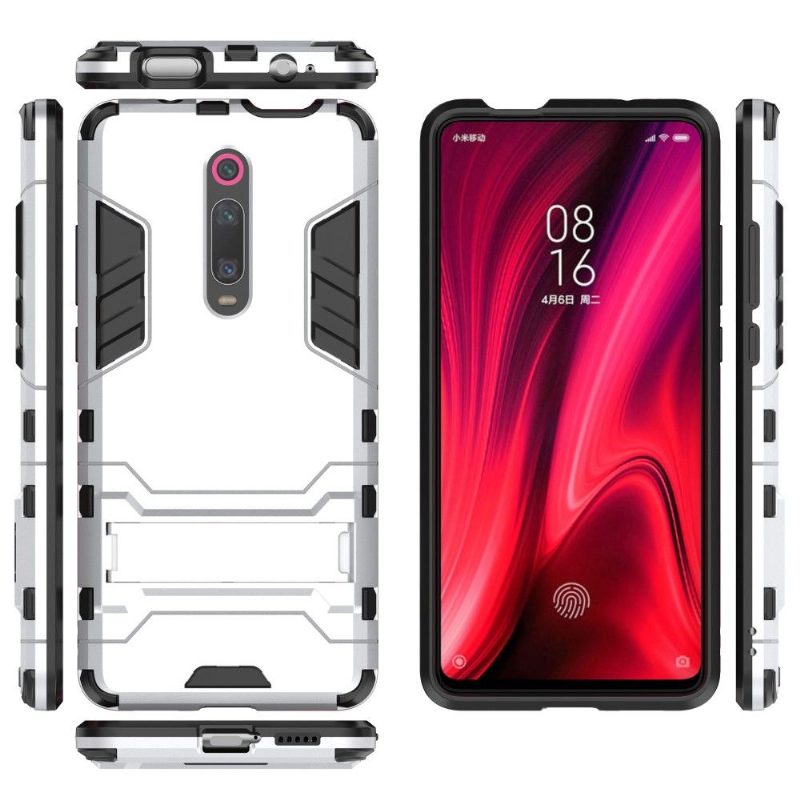 Kuori Xiaomi Mi 9T / Mi 9T Pro Cool Guard Iskunkestävä Integroidulla Jalustalla