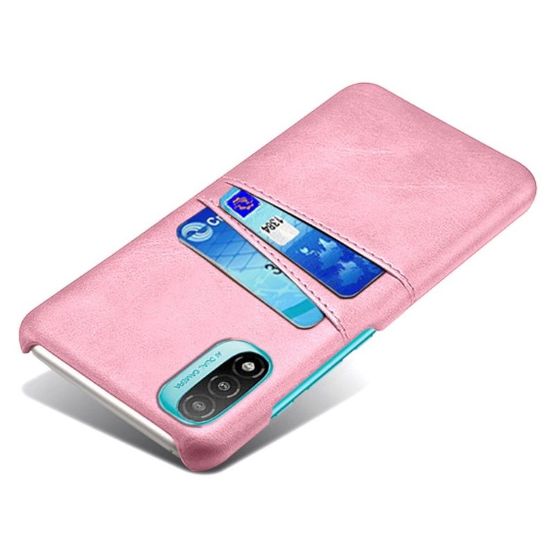 Case Motorola Moto E20 / E30 / E40 Melody-kortin Haltija