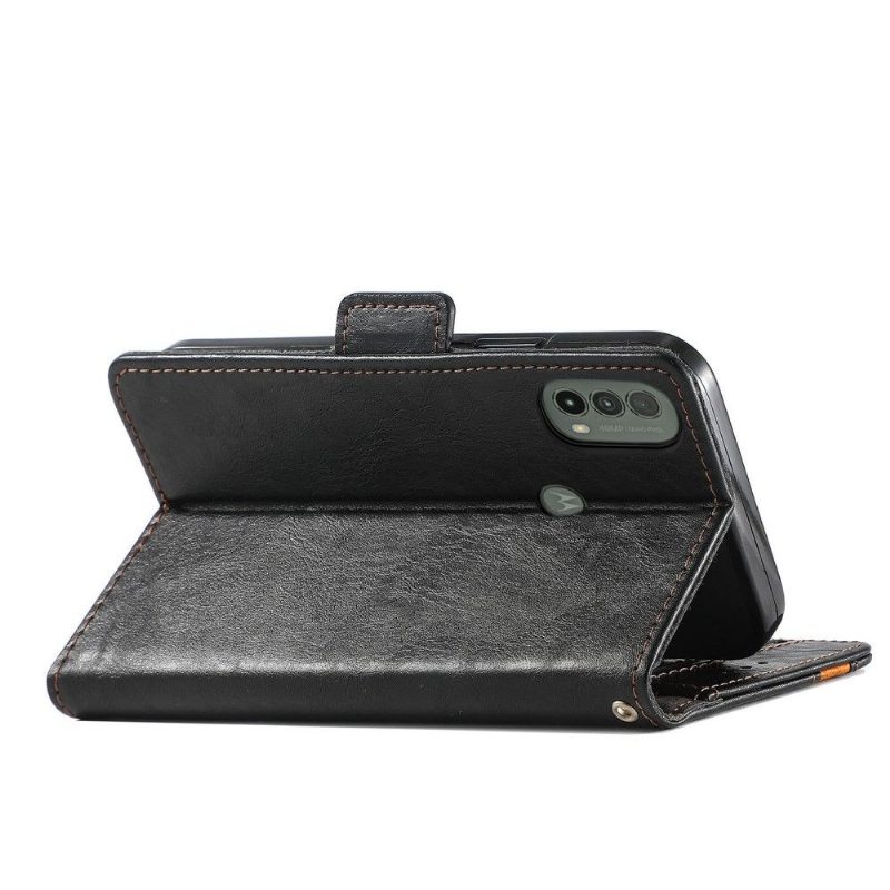 Flip Case Motorola Moto E20 / E30 / E40 Hemming Kotelot Flip Flip Business