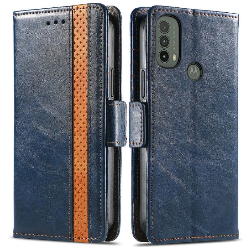 Flip Case Motorola Moto E20 / E30 / E40 Hemming Kotelot Flip Flip Business