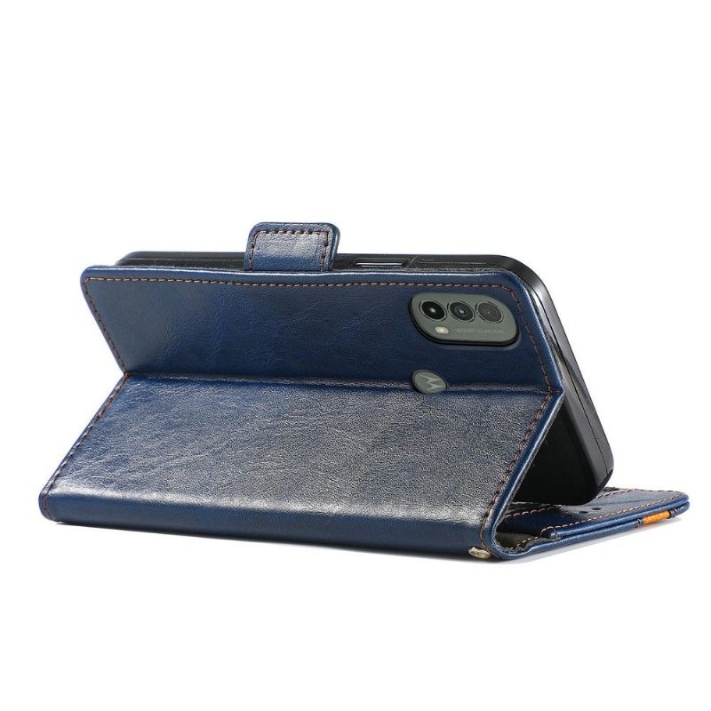 Flip Case Motorola Moto E20 / E30 / E40 Hemming Kotelot Flip Flip Business