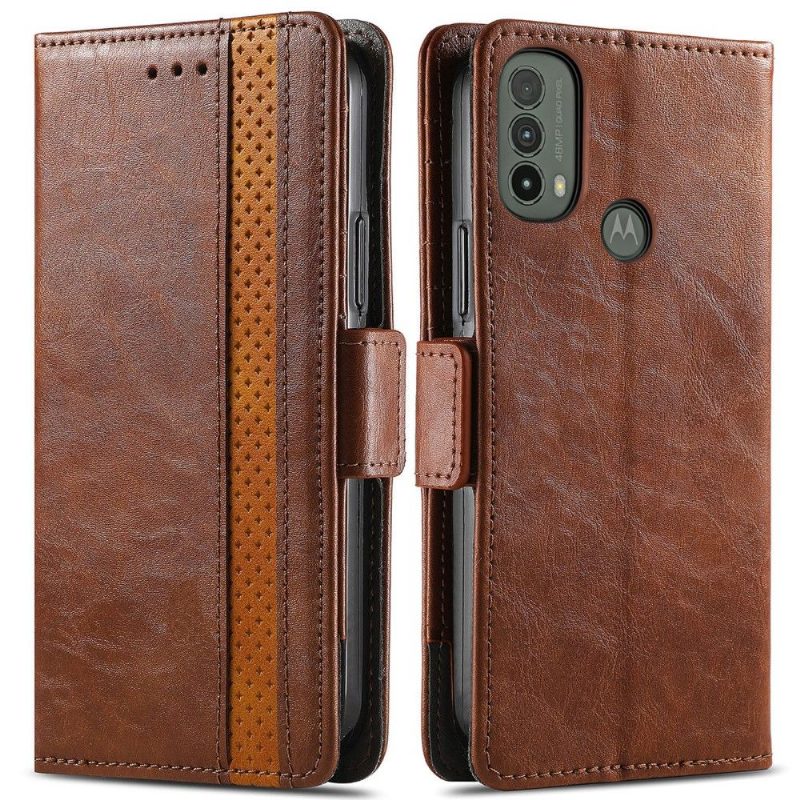 Flip Case Motorola Moto E20 / E30 / E40 Hemming Kotelot Flip Flip Business