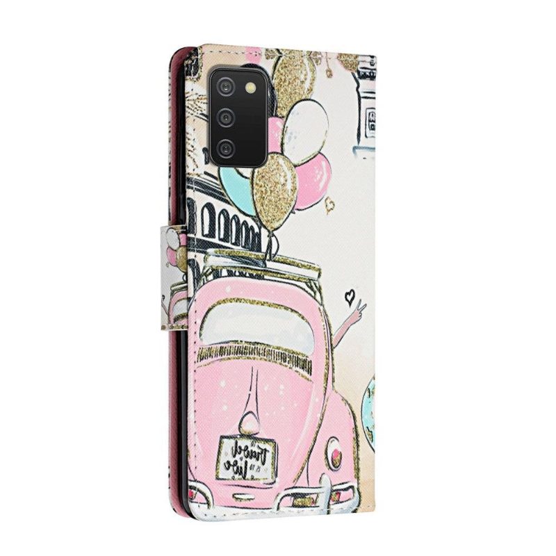 Flip Case Samsung Galaxy A03s Hemming Loma