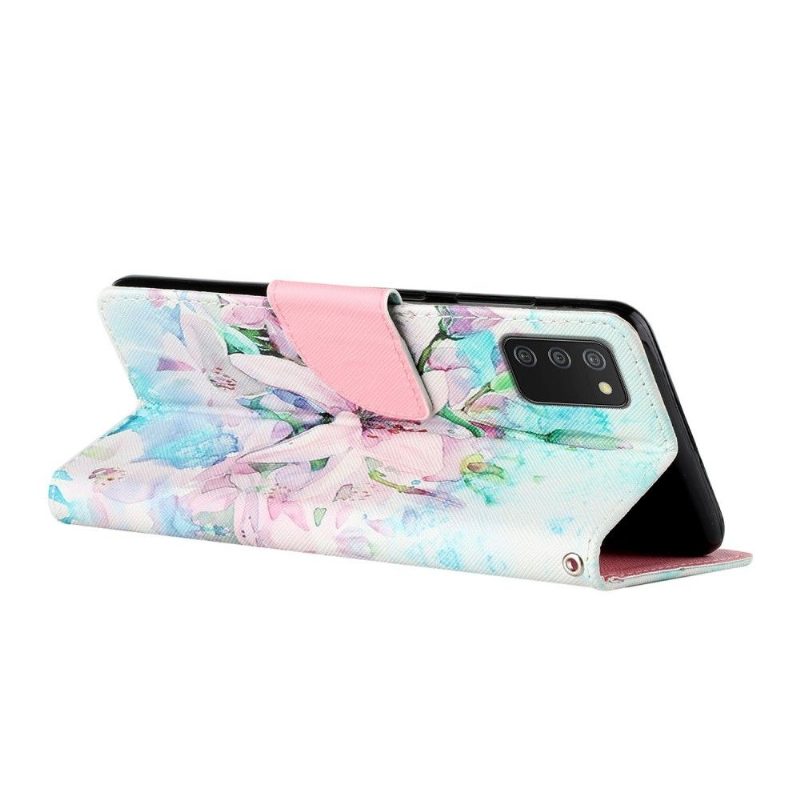 Kotelot Samsung Galaxy A03s Lily Flower