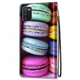 Kotelot Samsung Galaxy A03s Macaroons