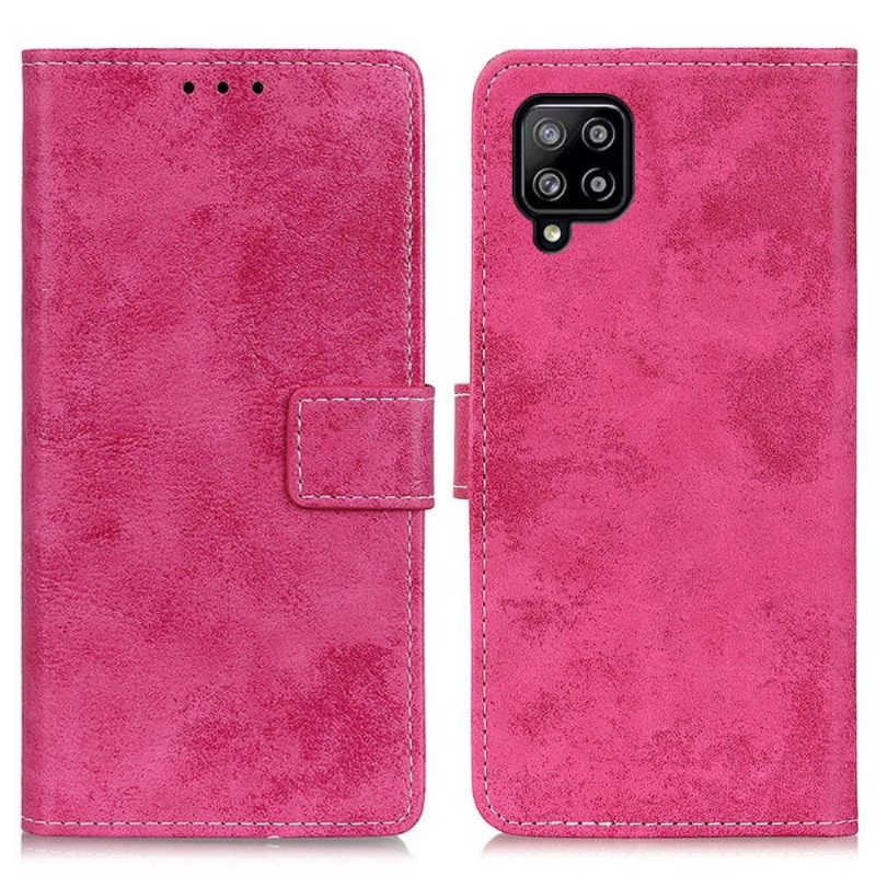 Flip Case Samsung Galaxy A22 4G Hemming Cyrius Faux Leather Vintage