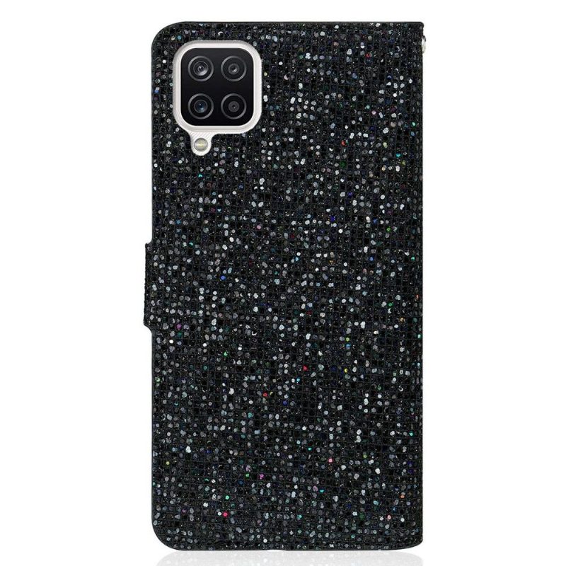 Kotelot Samsung Galaxy A22 4G Glitter-korttikotelo