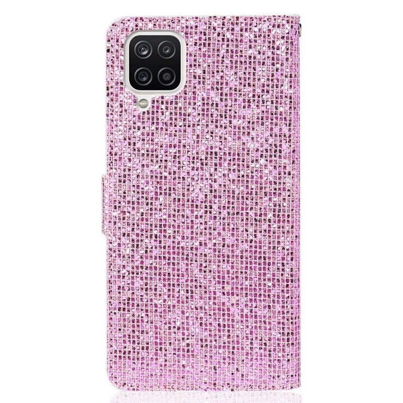 Kotelot Samsung Galaxy A22 4G Glitter-korttikotelo