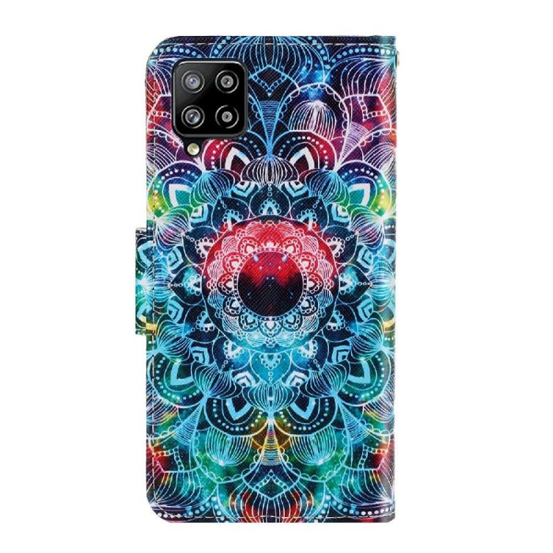 Kotelot Samsung Galaxy A22 4G Suojakuori Värikäs Mandala