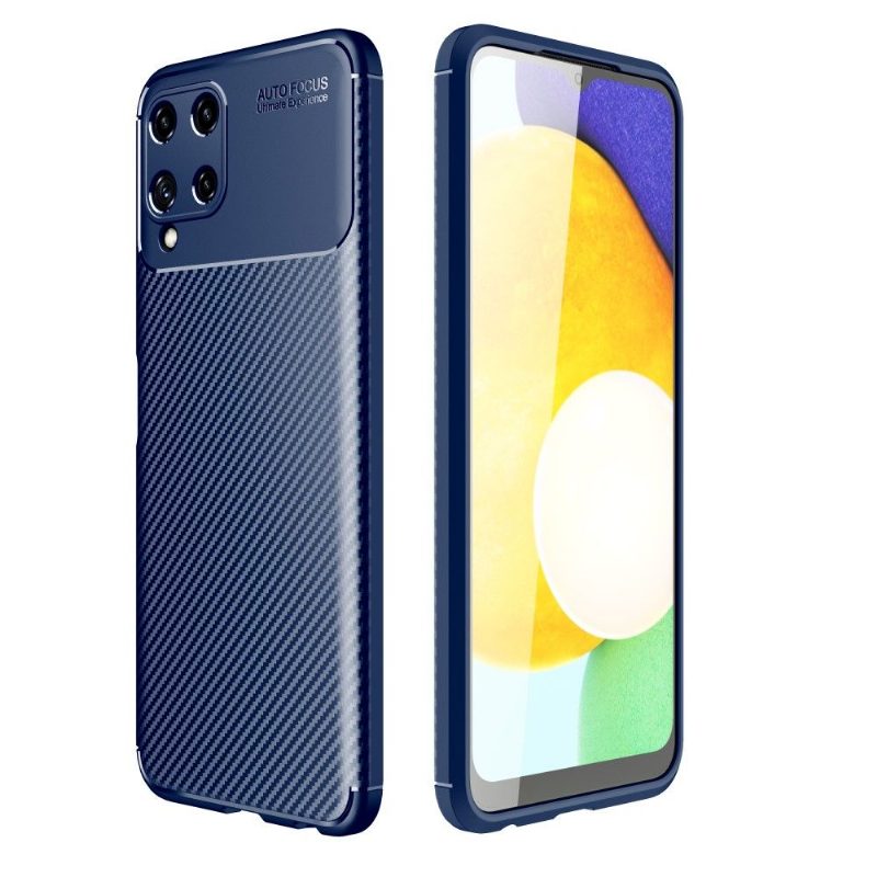 Kuori Samsung Galaxy A22 4G Style Carbon Fiber