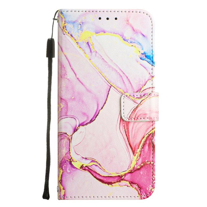 Kotelot OnePlus 10T 5G Suojaketju Kuori Strip Marble