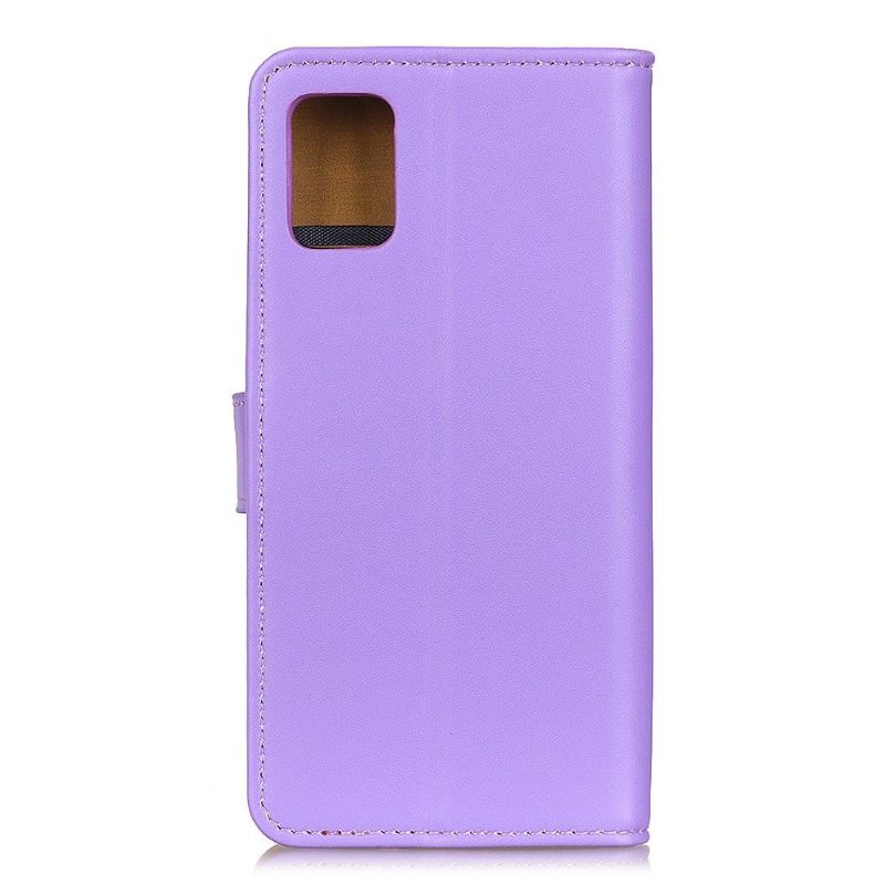 Nahkakuori Samsung Galaxy A31 Basic Faux Leather - Violetti