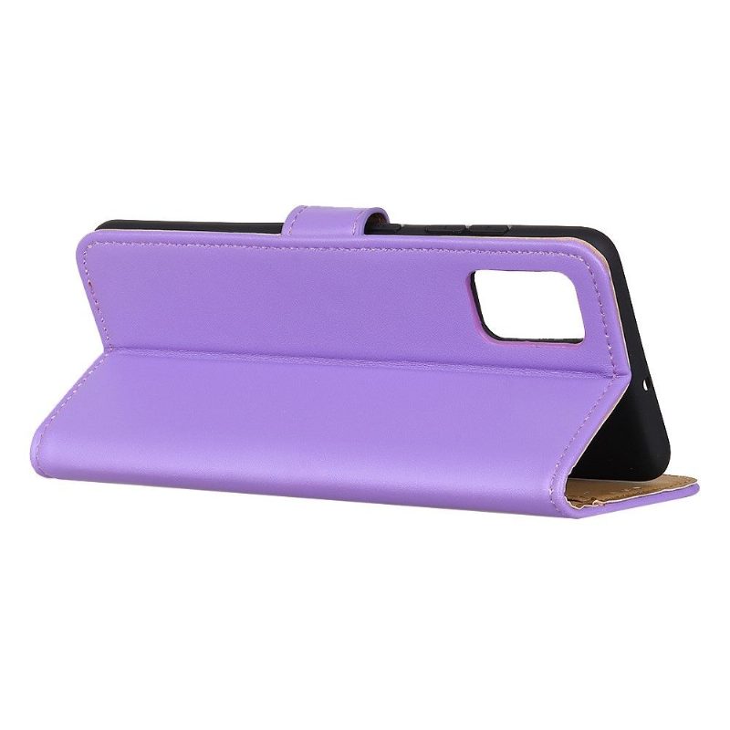 Nahkakuori Samsung Galaxy A31 Basic Faux Leather - Violetti