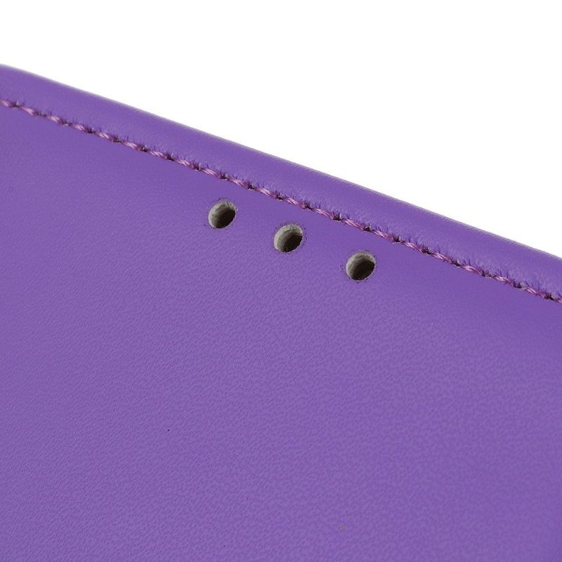 Nahkakuori Samsung Galaxy A31 Basic Faux Leather - Violetti