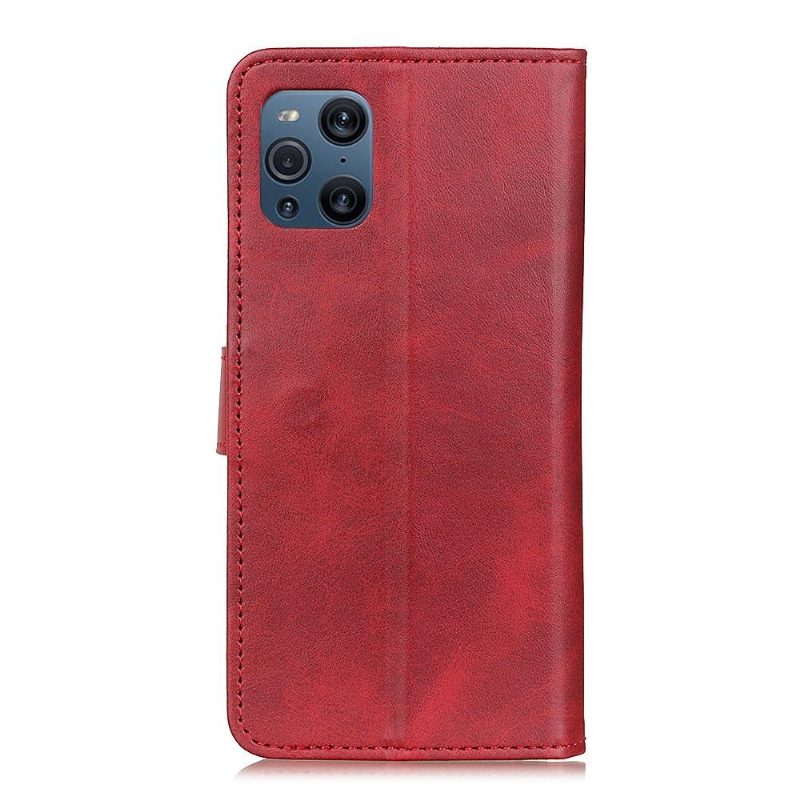 Kotelot Oppo Find X3 Pro Alkuperäinen Marius Matte Leather Effect