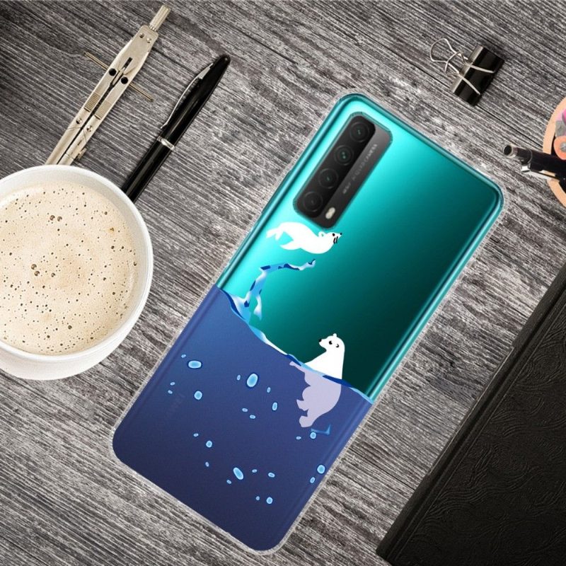 Case Huawei P Smart 2021 Murtumaton Puhelinkuoret Hylje Ja Jääkarhu