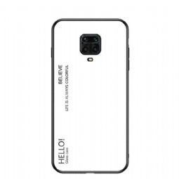 Case Xiaomi Redmi Note 9S / Redmi Note 9 Pro Murtumaton Puhelinkuoret Värigradienttilasitausta