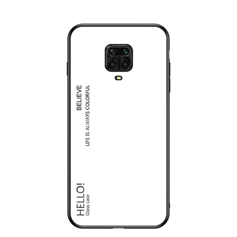 Case Xiaomi Redmi Note 9S / Redmi Note 9 Pro Murtumaton Puhelinkuoret Värigradienttilasitausta