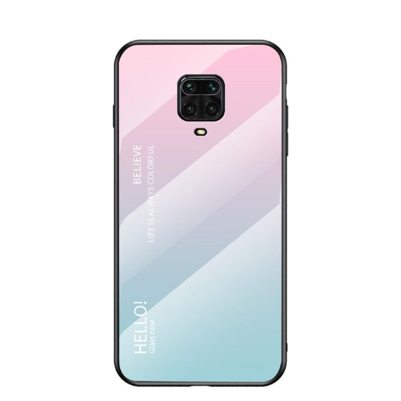 Case Xiaomi Redmi Note 9S / Redmi Note 9 Pro Murtumaton Puhelinkuoret Värigradienttilasitausta