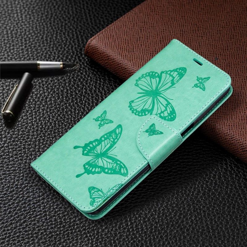 Kotelot Xiaomi Redmi Note 9S / Redmi Note 9 Pro Butterflies -toimintotuki