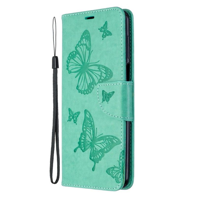 Kotelot Xiaomi Redmi Note 9S / Redmi Note 9 Pro Butterflies -toimintotuki