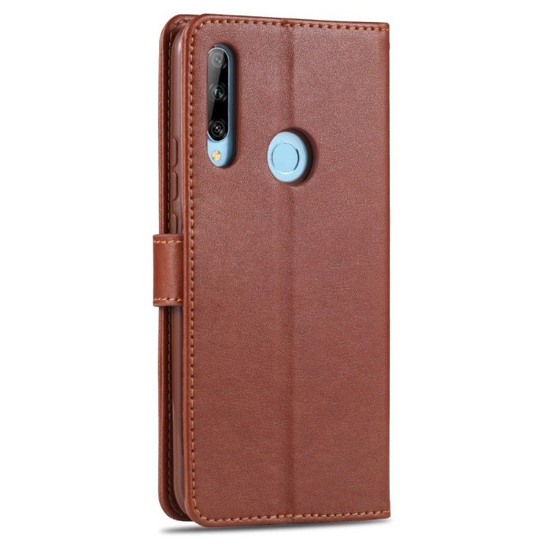 Flip Case Huawei Y6p Hemming Azns Retro-nahkaefekti