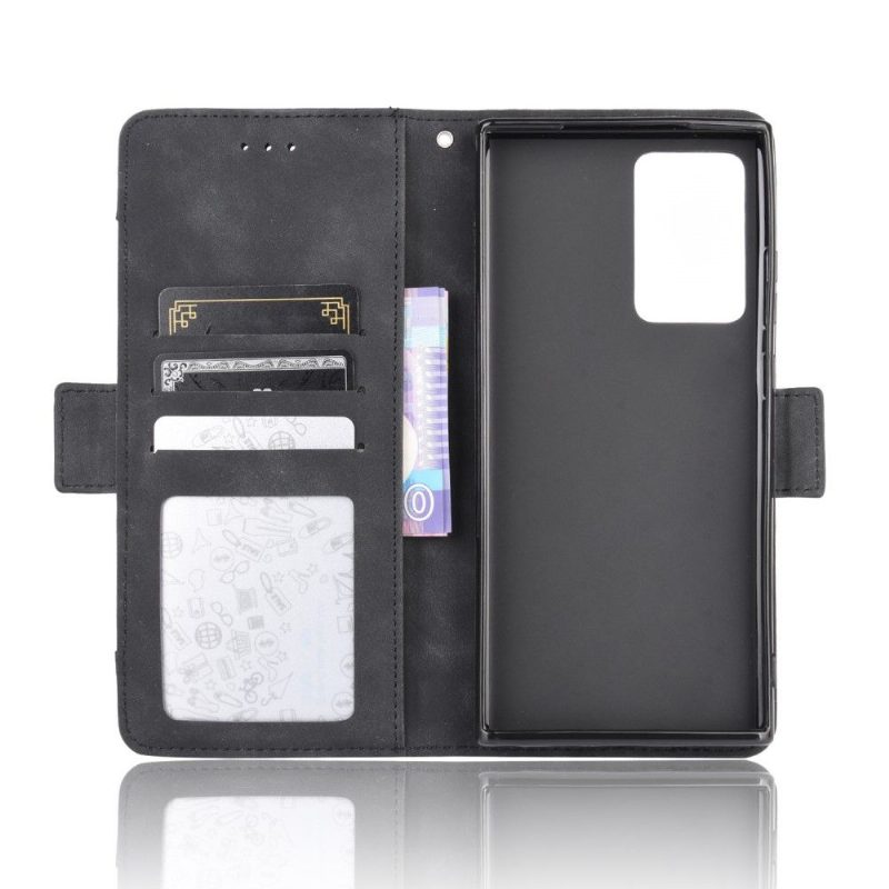 Flip Case Samsung Galaxy Note 20 Hemming Premium Korttikotelolla