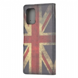 Kotelot Samsung Galaxy Note 20 Vintage Britannian Lippu