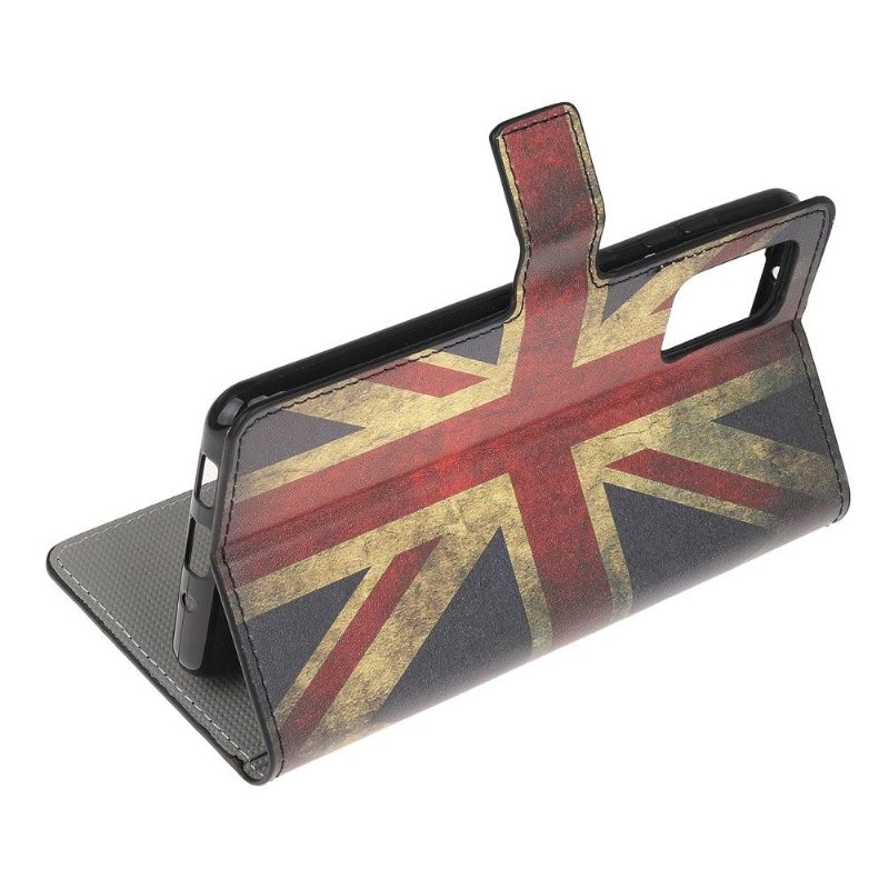 Kotelot Samsung Galaxy Note 20 Vintage Britannian Lippu