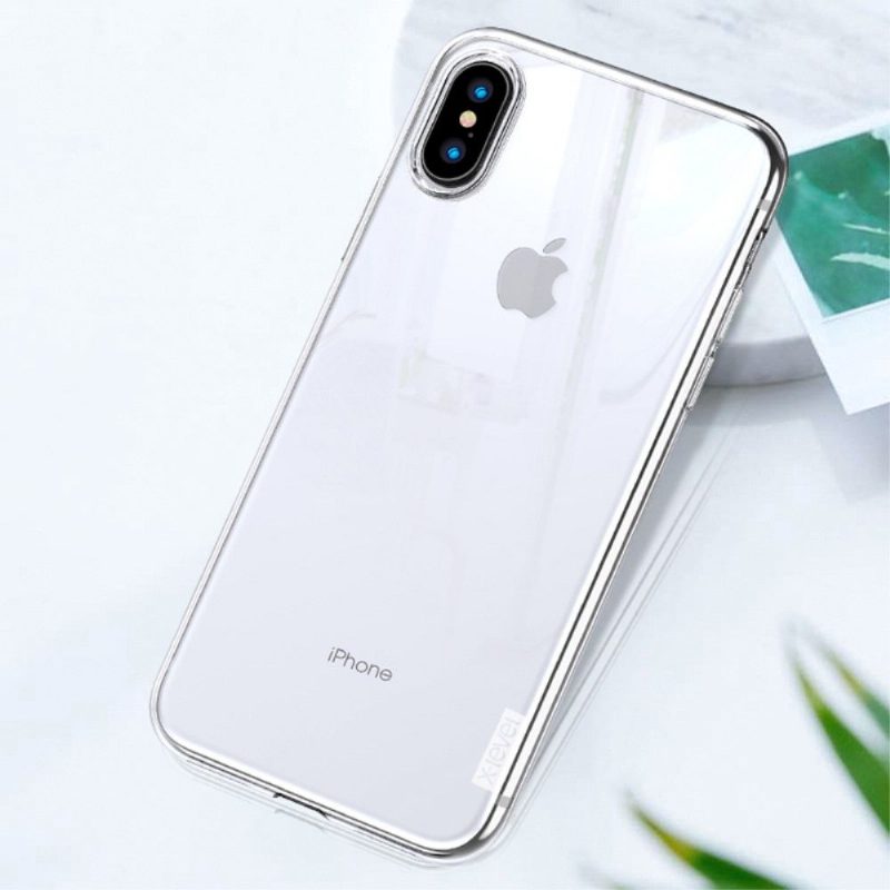 Case iPhone X / XS Murtumaton Puhelinkuoret Läpinäkyvä X-taso