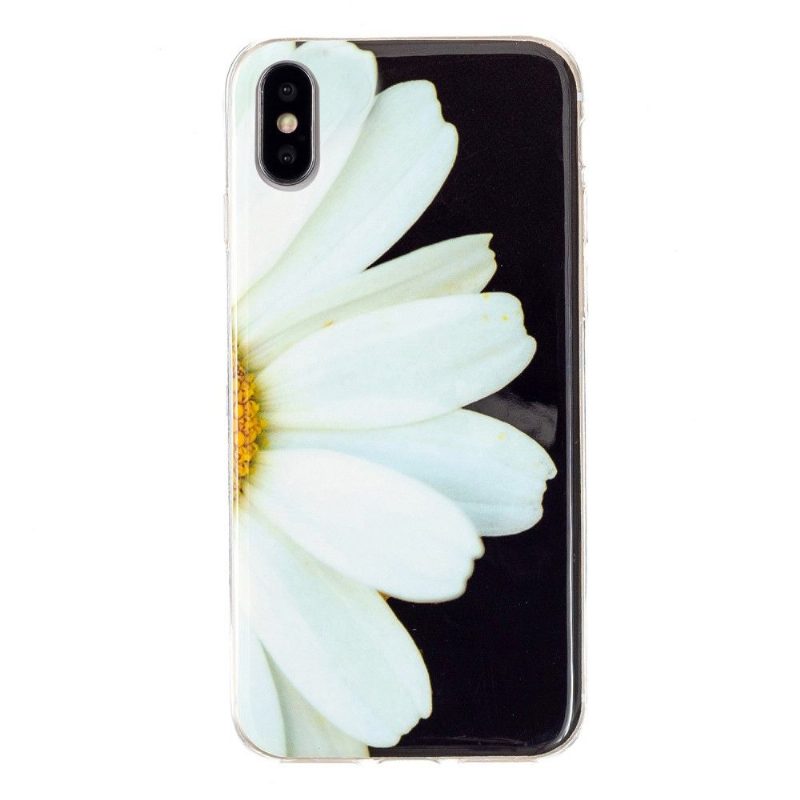 Kuori iPhone X / XS Alkuperäinen Fluoresoiva Daisy