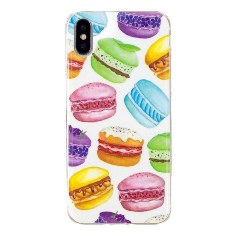 Kuori iPhone X / XS Fluorescent Macarons