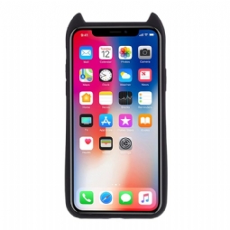 Kuori iPhone X / XS Silicone Bonny -sarja