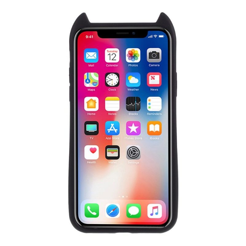 Kuori iPhone X / XS Silicone Bonny -sarja