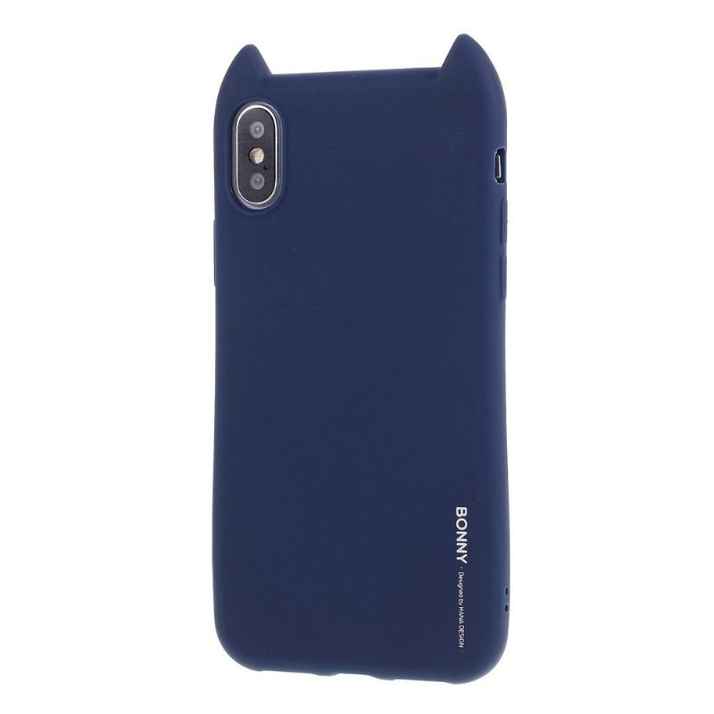 Kuori iPhone X / XS Silicone Bonny -sarja